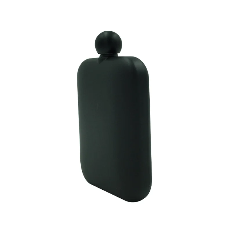 Square Stainless Steel Hip Flask, Mirror Polished (GL-FNE Series)