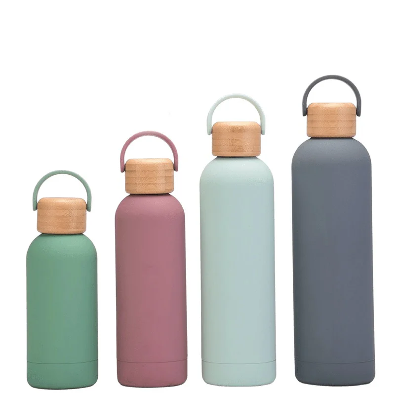 Vacuum Bottle with Bamboo Lid (GL-HB Series)