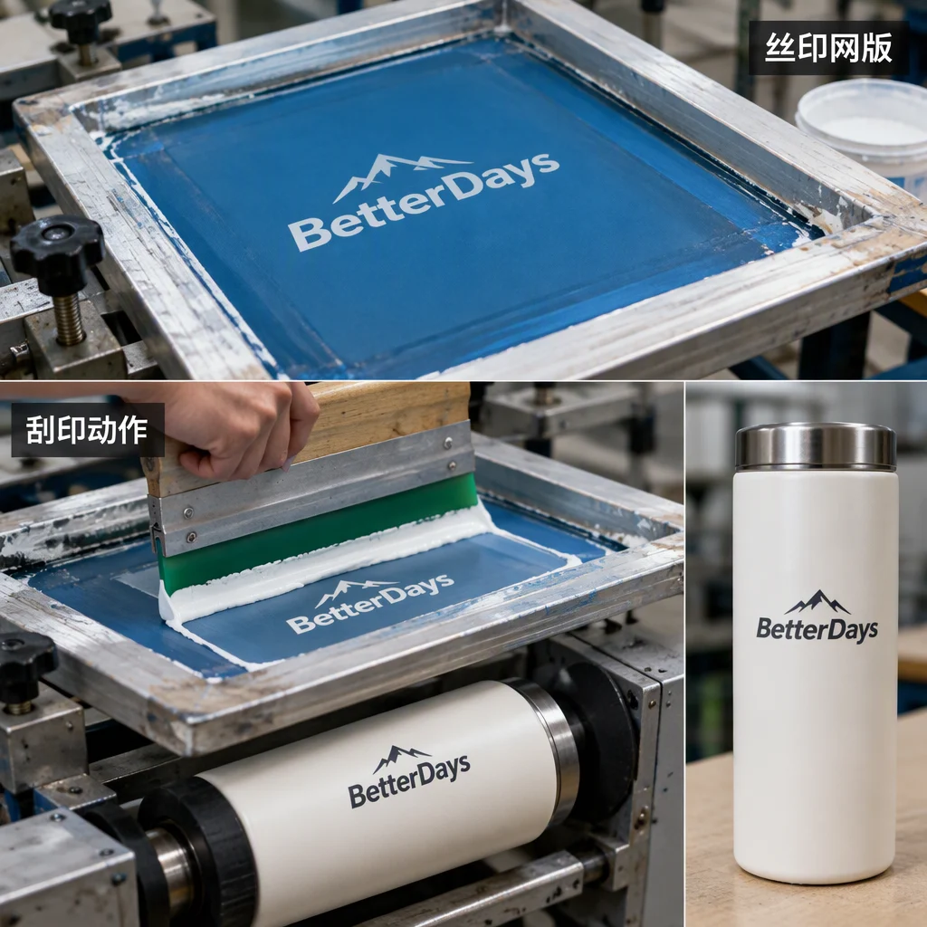 silk screen printing logo