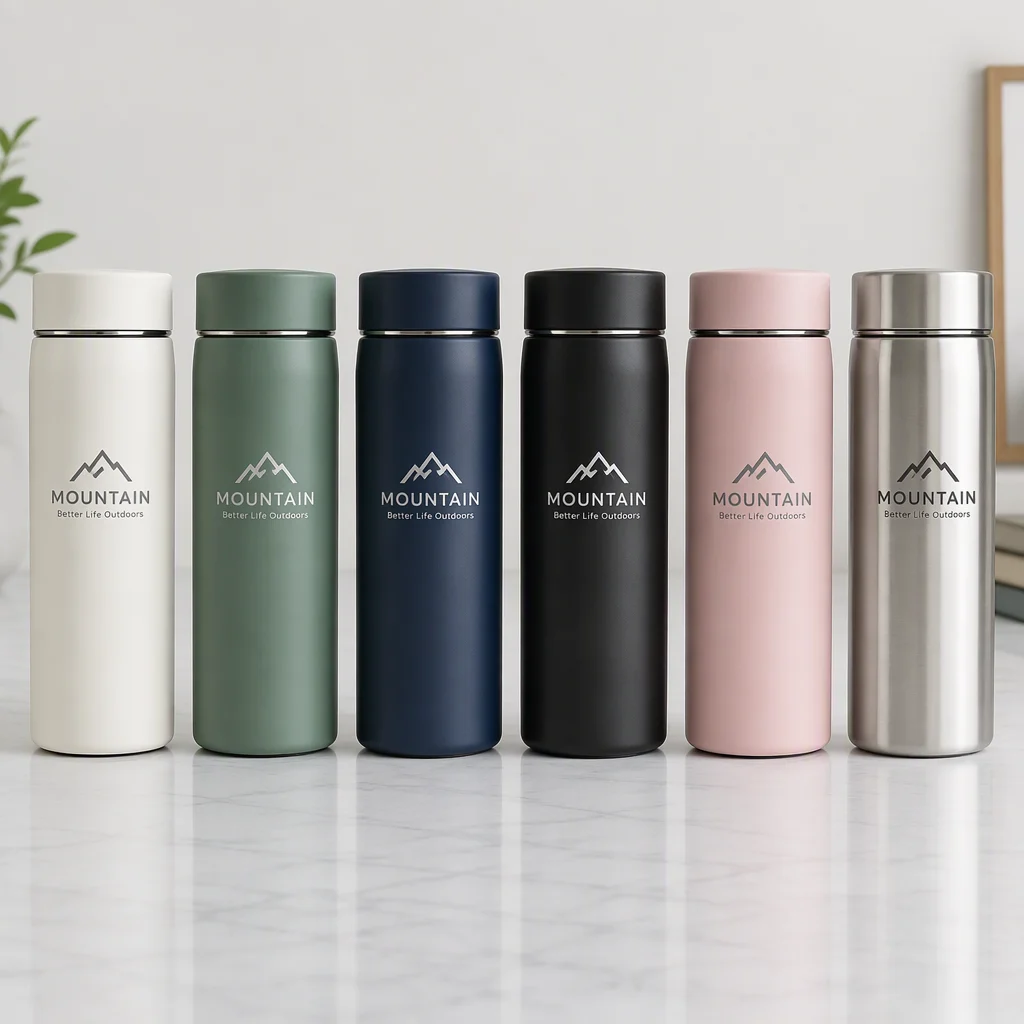 brand logo on vacuum bottles
