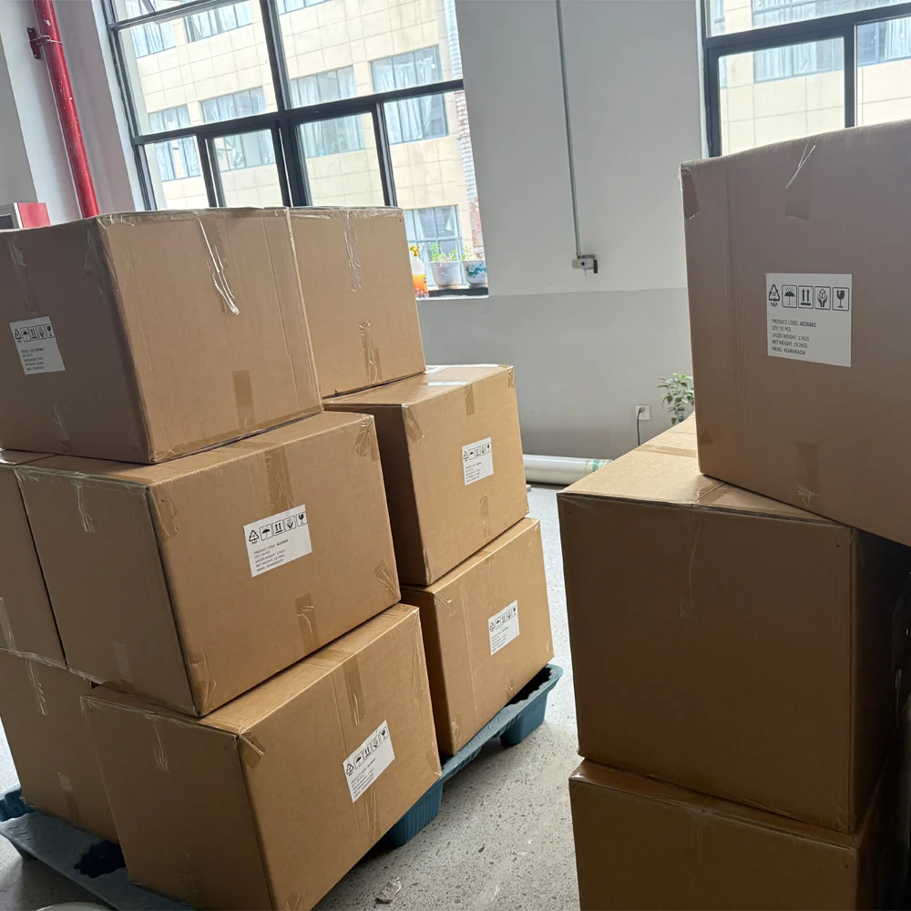 Project photograph — the printed colour box as delivered